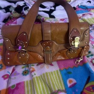 Michael Kors Brown Leather Handbag